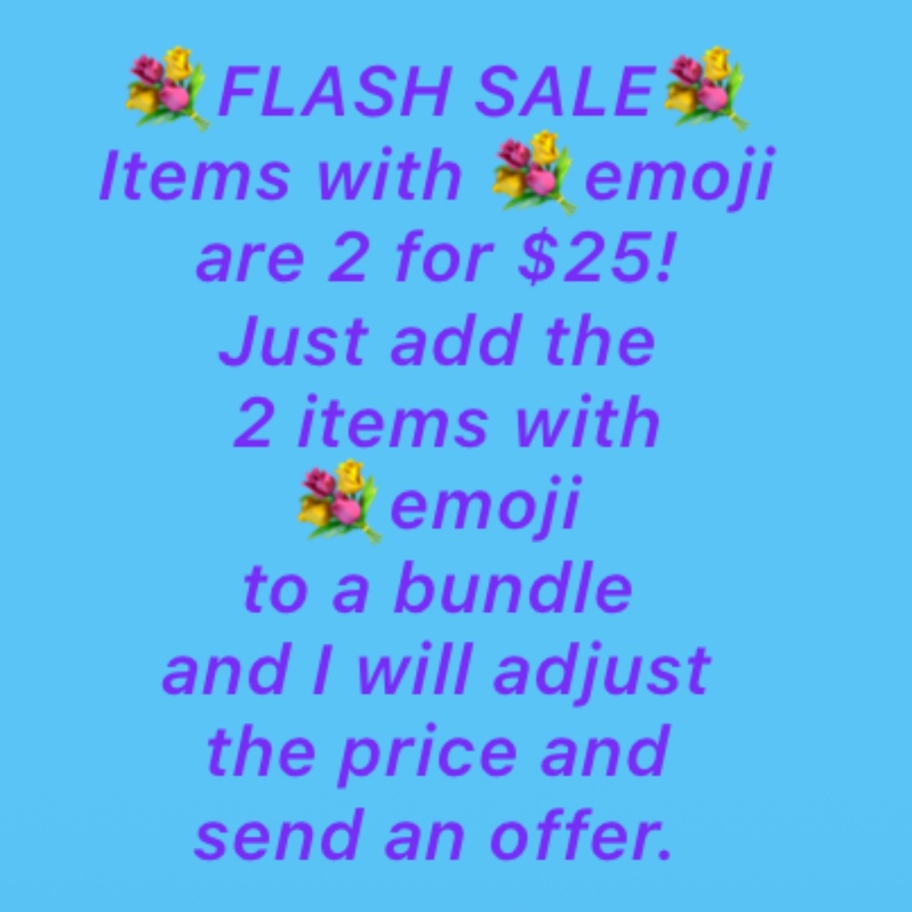 ๐Flash Sale ๐2 for $25! - Picture 1 of 1